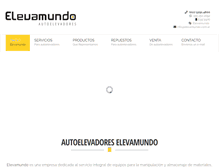 Tablet Screenshot of elevamundo.com.ar